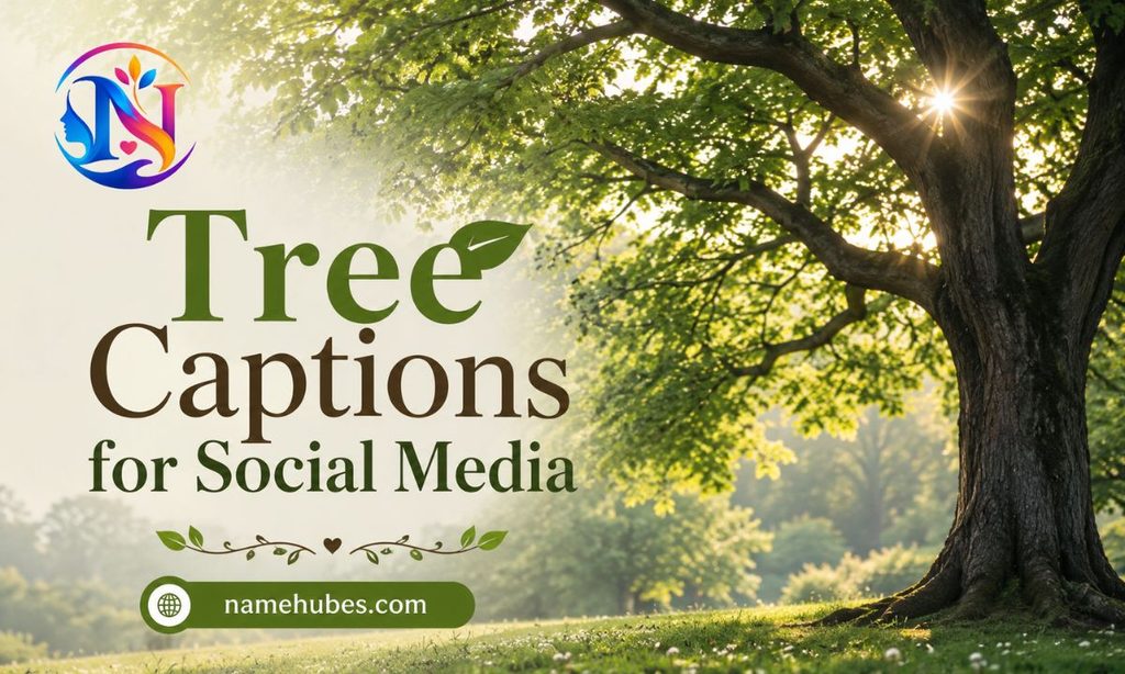 Tree Captions for Social Media