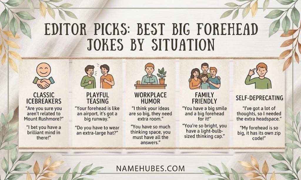 best-big-forehead-jokes-by-situation