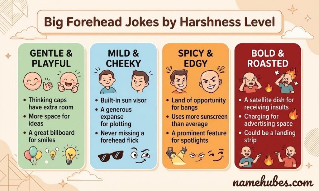big-forehead-jokes-by-harshness-level