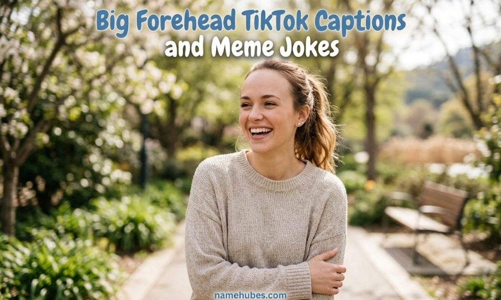 big-forehead-tiktok-captions-and-meme-jokes
