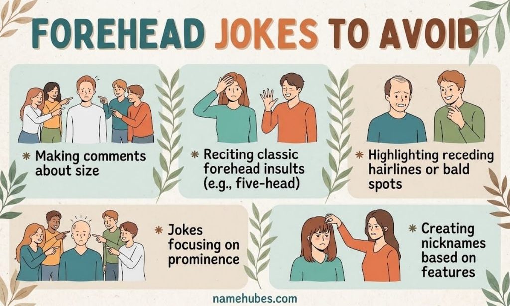 forehead-jokes-to-avoid