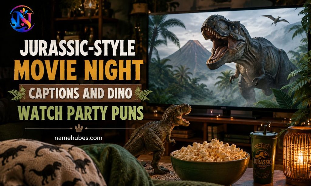 jurassic-style-movie-night-captions-and-dino-watch-party-puns