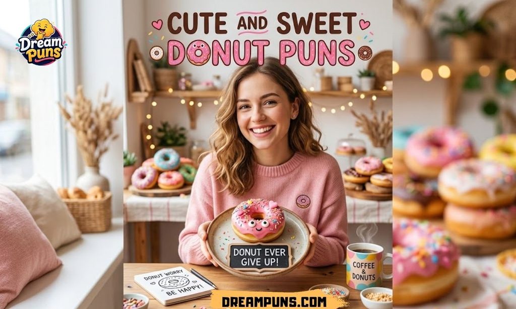 Cute and Sweet Donut Puns