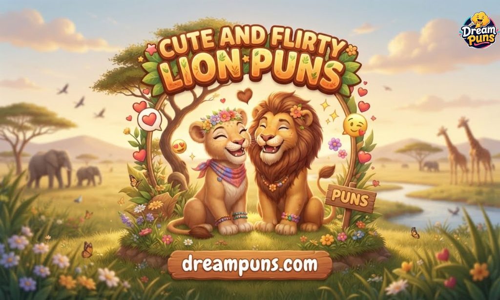 cute-and-flirty-lion-puns