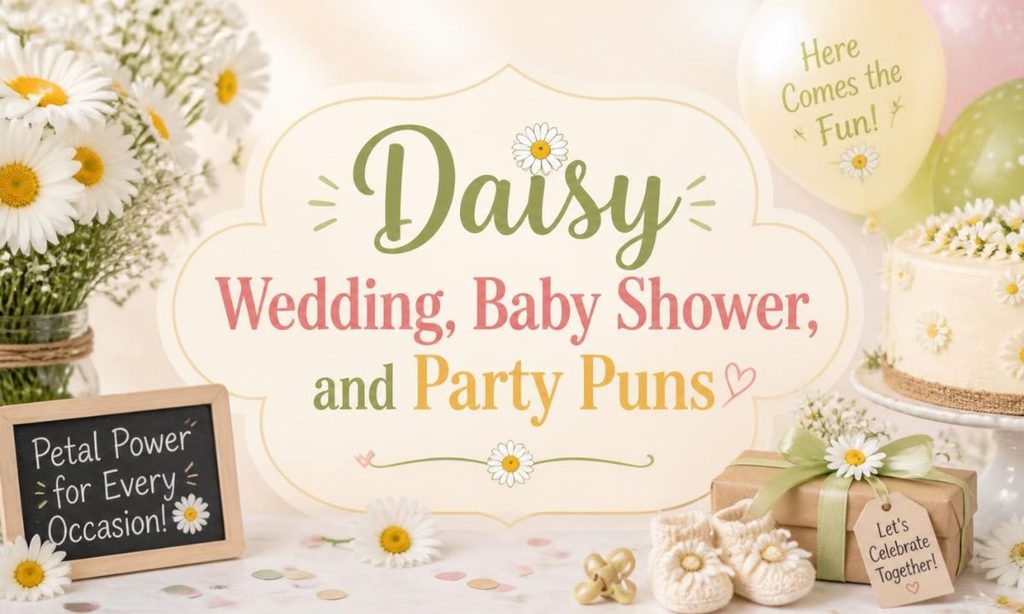 daisy-wedding-baby-shower-and-party-puns
