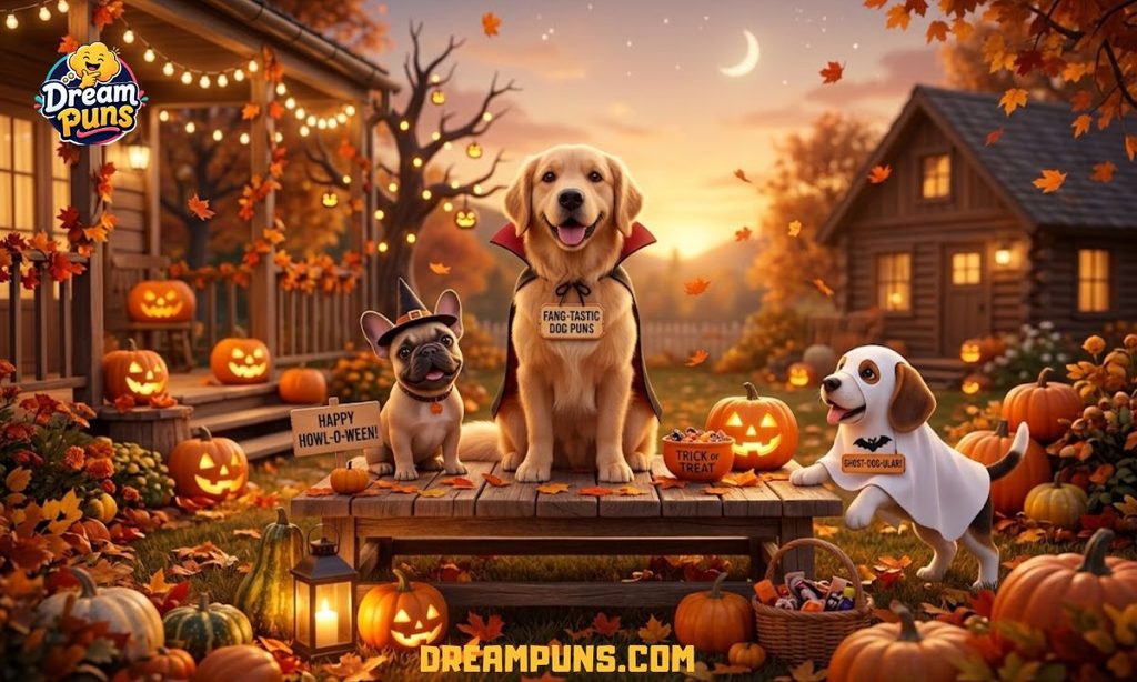 halloween-dog-puns