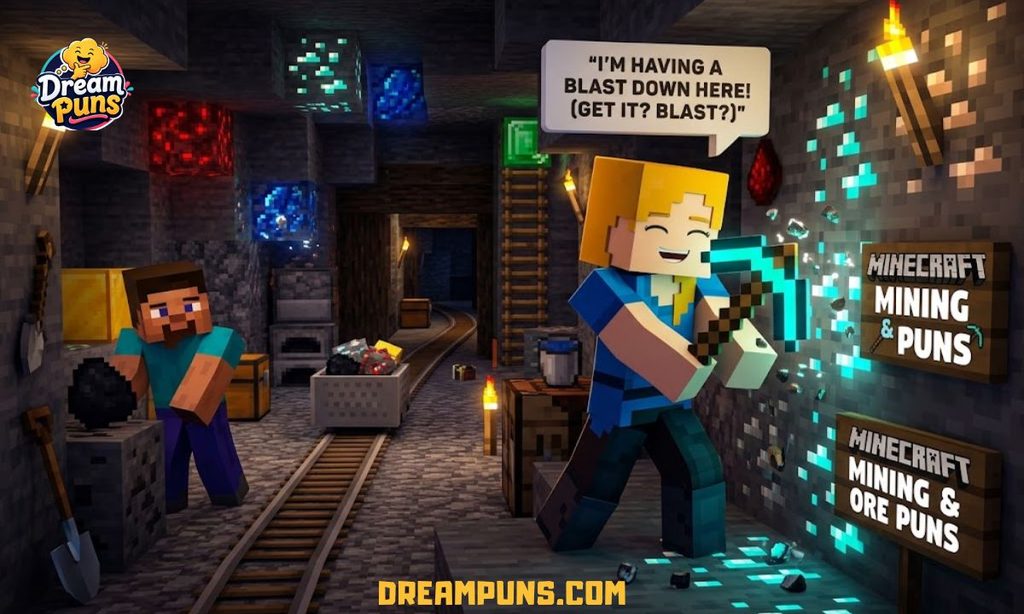 minecraft-mining-ore-puns