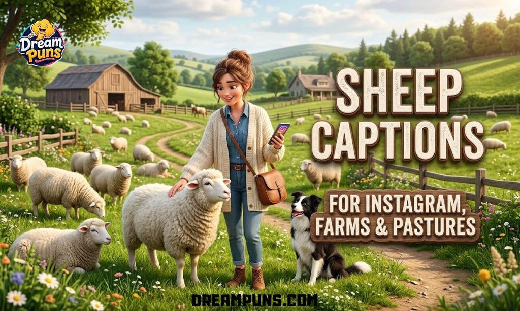 sheep-captions-for-instagram-farms-and-pastures