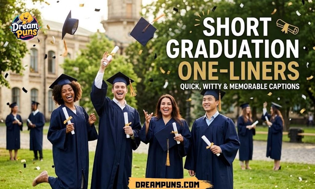 short-graduation-one-liners