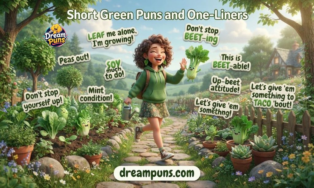 short-green-puns-and-one-liners