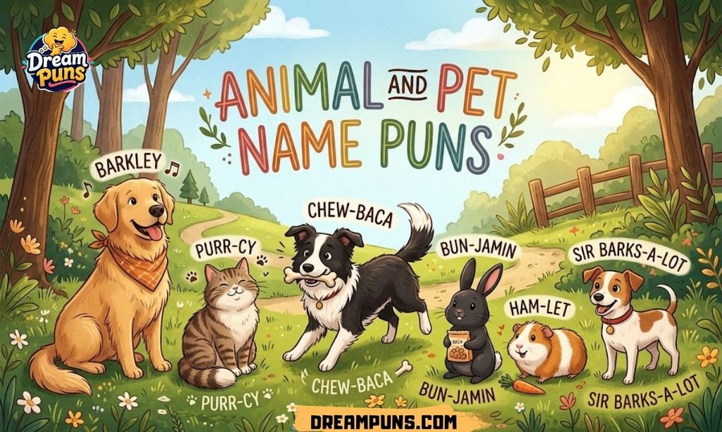 Animal and Pet Name Puns