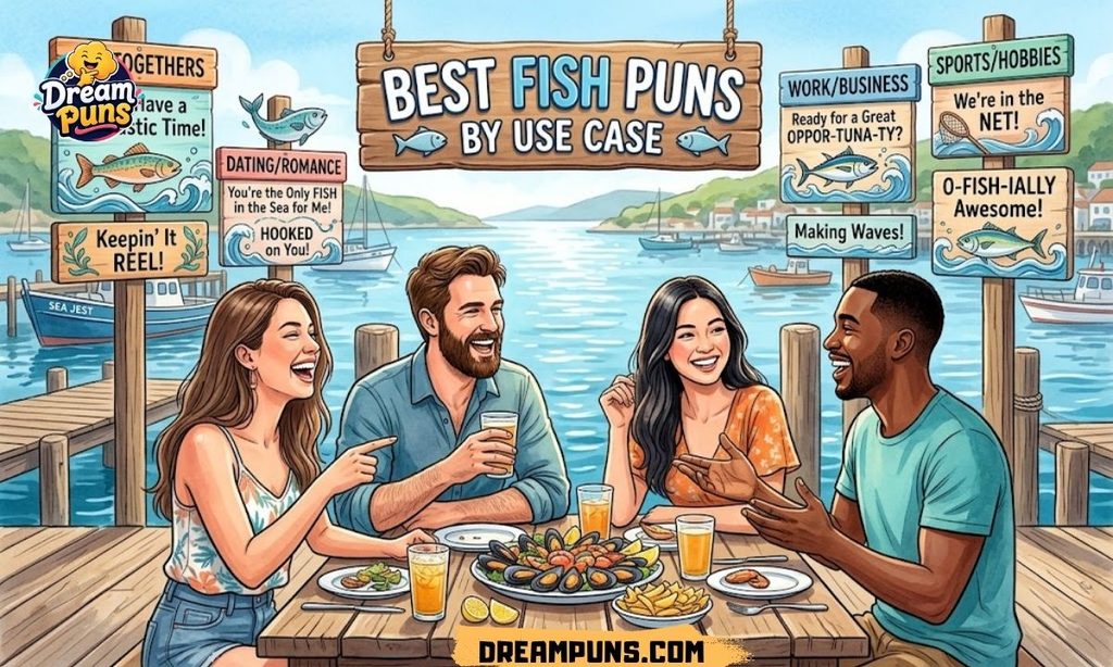 Best Fish Puns by Use Case