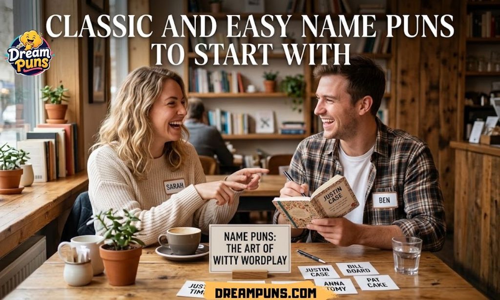  Classic and Easy Name Puns to Start With