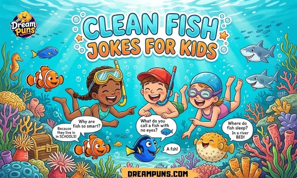 Clean Fish Jokes for Kids