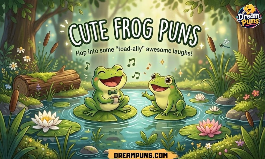 Cute Frog Puns