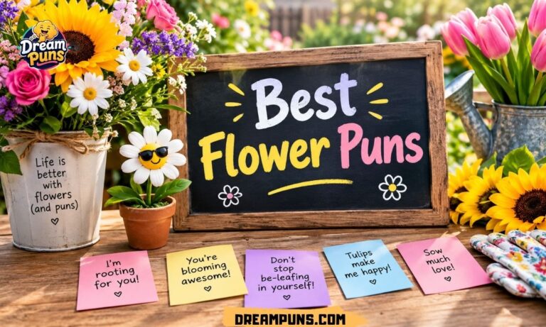 Flower Puns