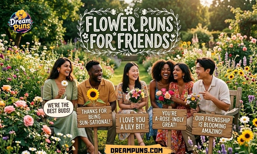 Flower Puns for Friends