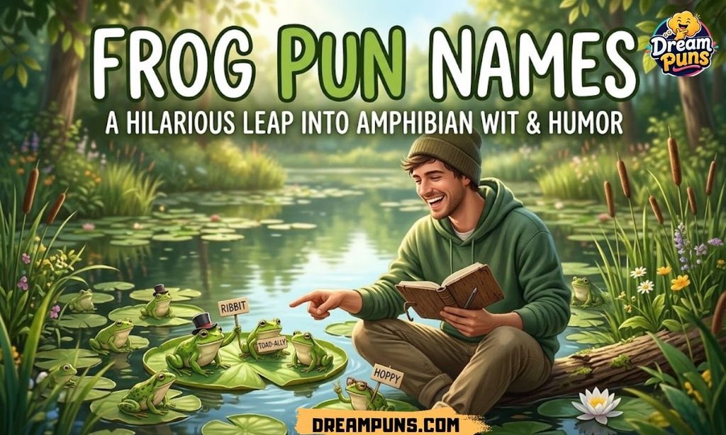 Frog Pun Names
