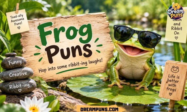 Frog Puns