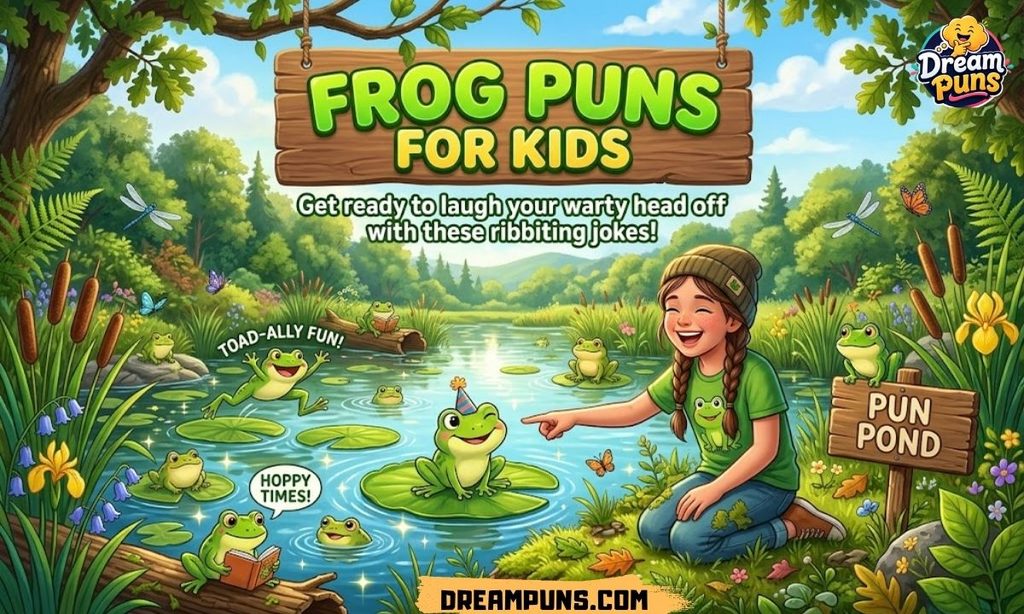 Frog Puns for Kids
